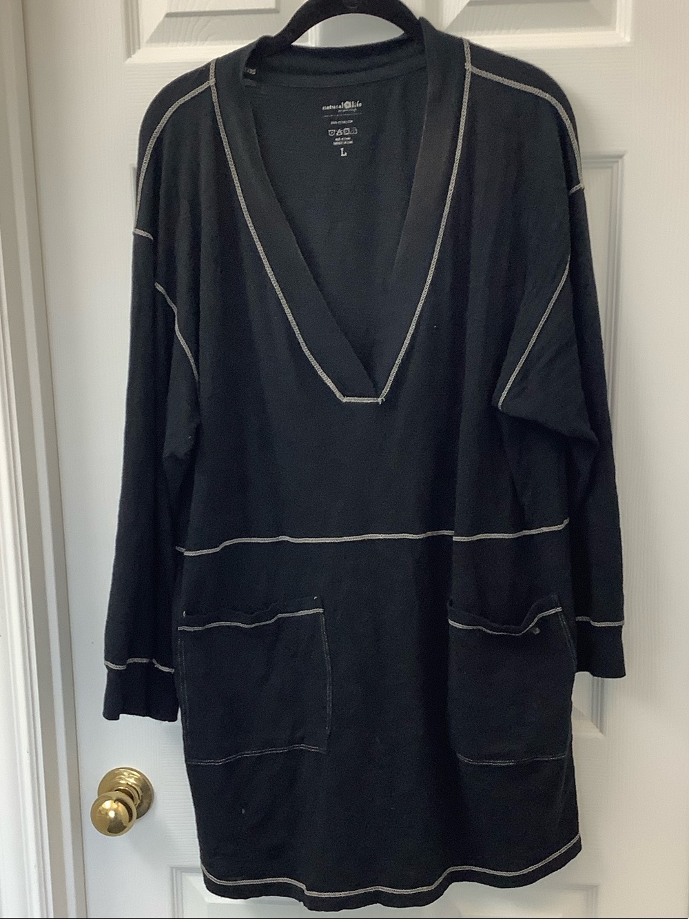 NATURAL LIFE sleep tunic/ dress sz L